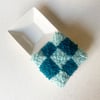 Punch Needle Pin Pillow - Pool