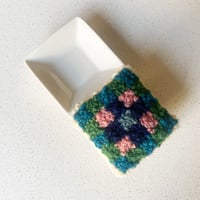 Punch Needle Pin Pillow - Garden