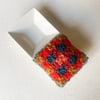 Punch Needle Pin Pillow - Spice