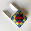 Punch Needle Pin Pillow - Circus