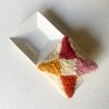 Punch Needle Pin Pillow - Dusk