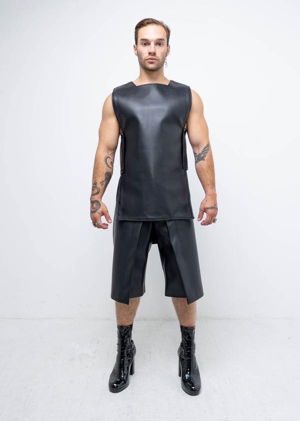 VEGAN LEATHER EGYPTAIN VEST