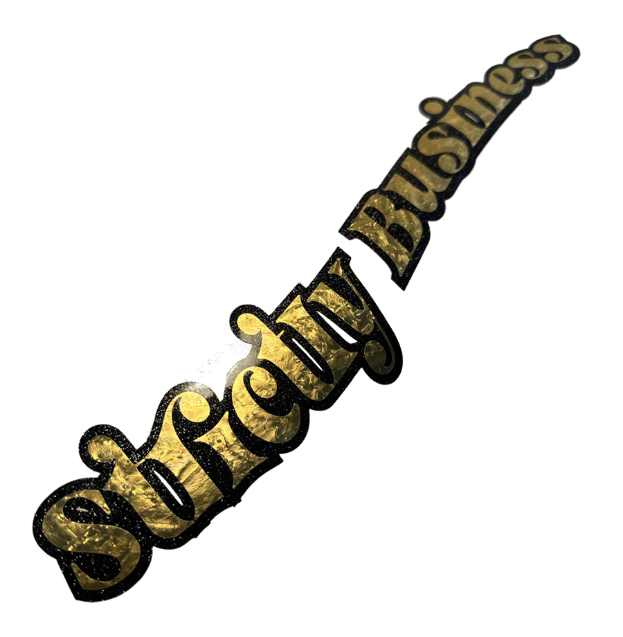 Image of Strictly Business - Gold Leaf