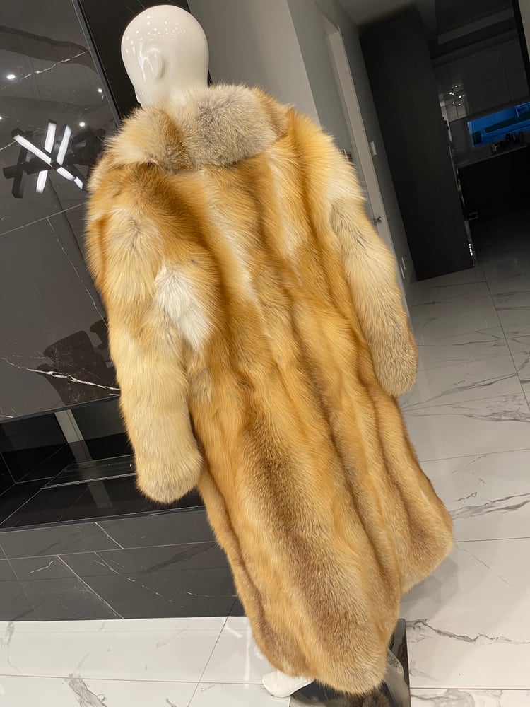 Image of Hustler Fox Fur Coat
