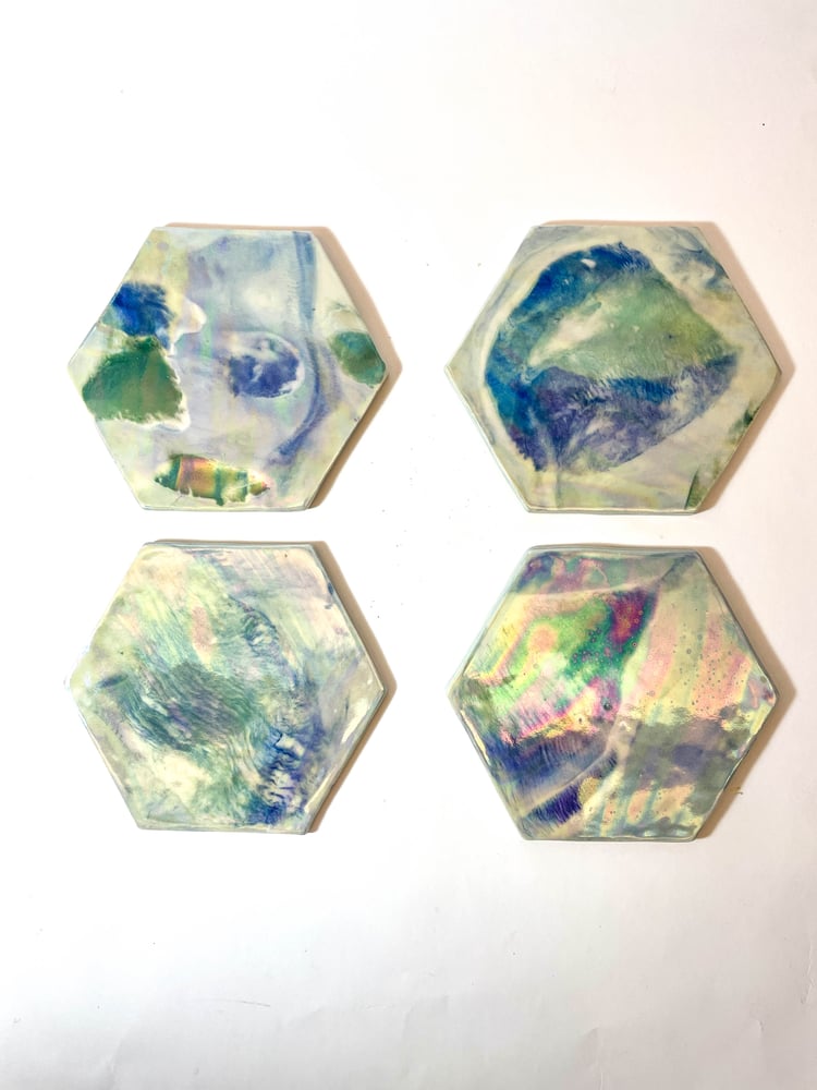 Image of Iridescent Coasters 