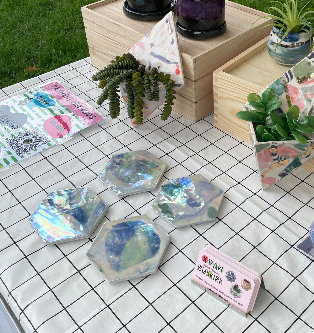 Image of Iridescent Coasters