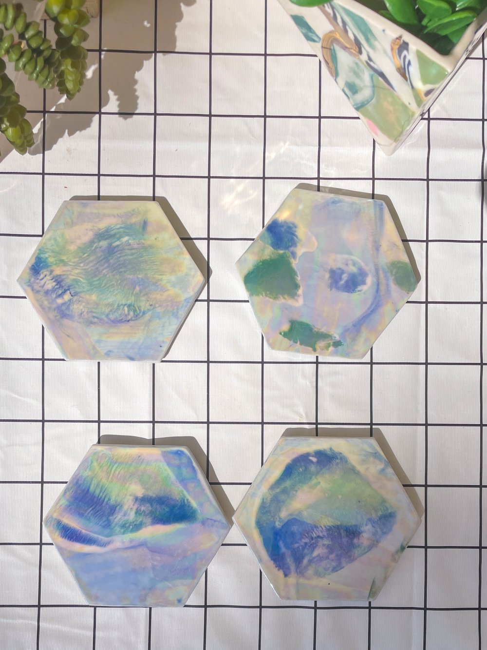 Image of Iridescent Coasters