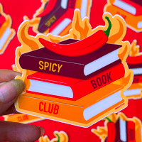 Image 1 of Spicy Book Club - Sticker