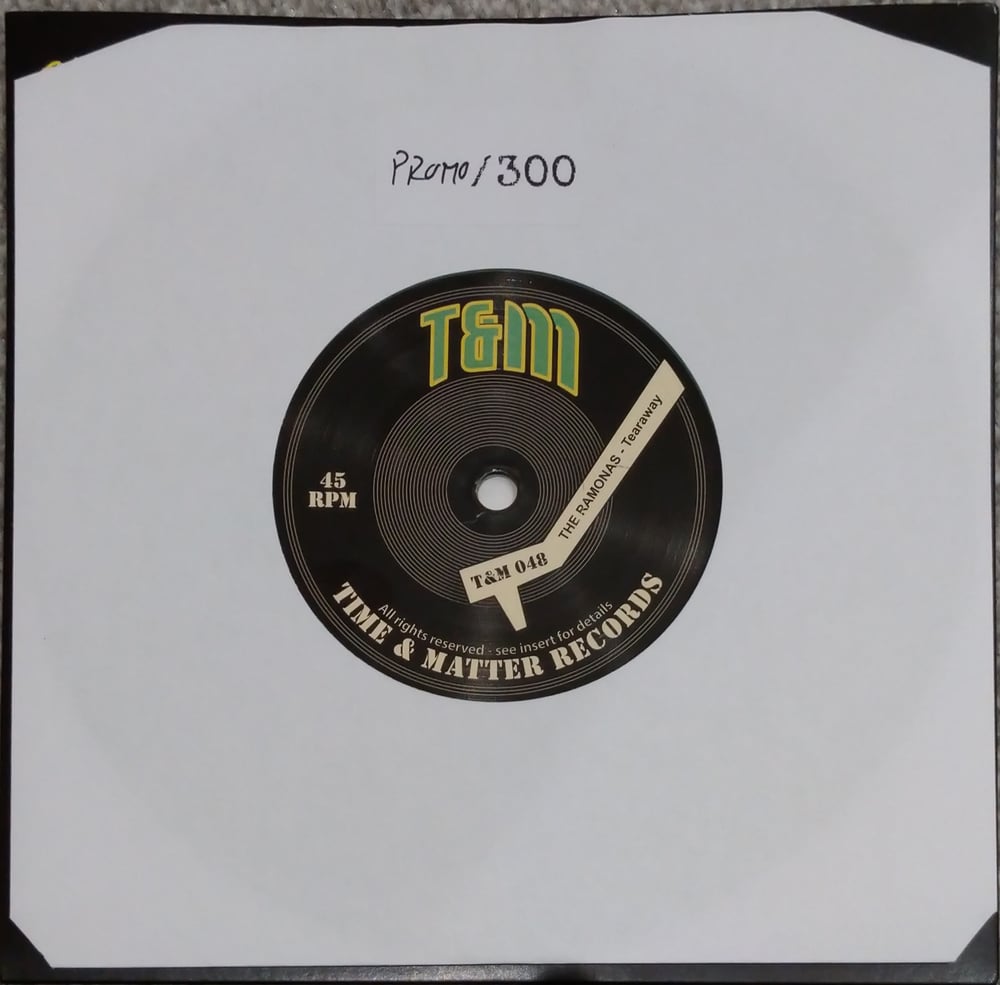 7" Promo Copy T&M 048 Featuring Charlie Harper - Split 7" #2 (The Mistakes/The Ramonas) 