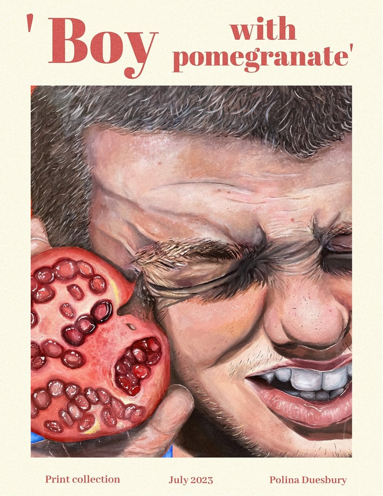 Image of Boy with pomegranate 