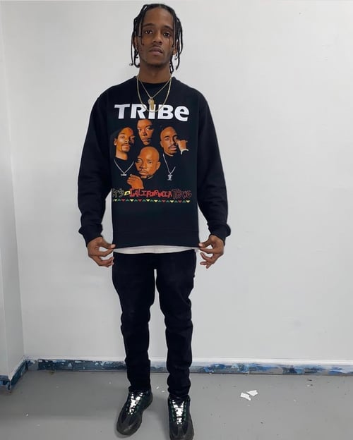 Image of DEATH ROW LEGENDS "TRIBE" [4EV SWEATSHIRT]