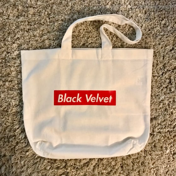 Image of "Black Velvet" Tote Bag (Choose Color)