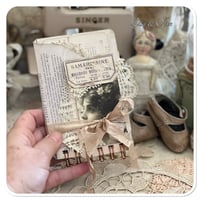 Image 15 of Vintage French envelope of lace samples and booklet