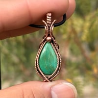 Image 1 of Tibetan Turquoise Pendant 💚