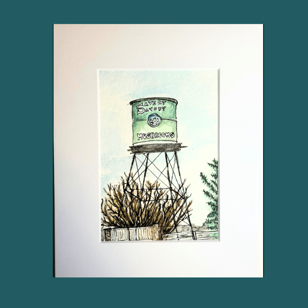 Image of “Mushroom Tower” (2025) - Original Artwork