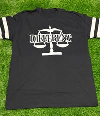 Image 2 of Black/White "DIFFERENT" ⚖️ T-shirt