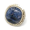 Pawser Milky Dendritic Agate Ring (Size 8)