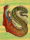 "MORAY EEL" ORIGINAL ART (2009)