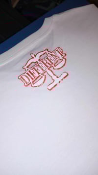 Image 5 of Red Paisley/Bandana Print "DIFFERENT" Tshirt + Hat Set