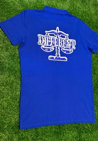 Image 2 of Blue Paisley/Bandana Print "DIFFERENT" ⚖️ (Polo Style Short Set) 