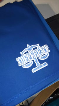 Image 4 of Blue Paisley/Bandana Print "DIFFERENT" ⚖️ (Polo Style Short Set) 