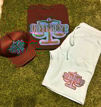 Image 1 of "Chocolate Mint" DIFFERENT ⚖️ Short Set + Trucker Hat