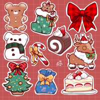 Image 1 of Holiday Set | Sticker Flakes