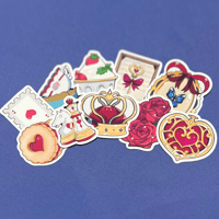 Image 2 of Royalty Themed Sticker Flakes