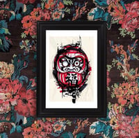 MARKER STYLE DARUMA ART PRINT