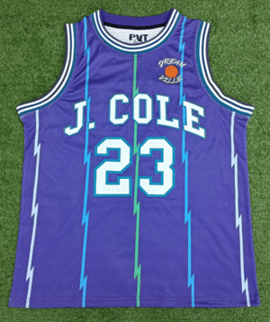 J. Cole Charlotte Throwback Basketball Jersey