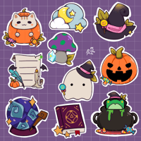 Image 1 of Halloween Night | Sticker Flakes 