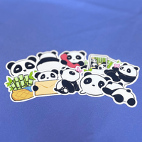 Image 2 of Panda Themed Sticker Flakes