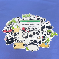 Image 3 of Panda Themed Sticker Flakes