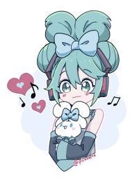 Hatsune Miku x Cinnamoroll | Small Print