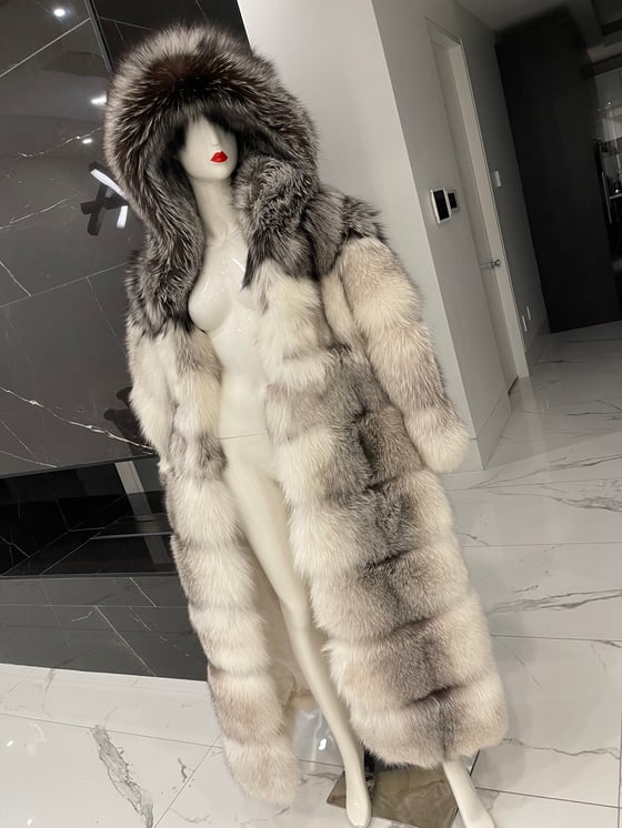 Image of AALIYAH 3in1 FOX COAT (Cross Fox)