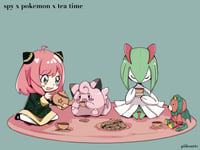 SPY x POKEMON x Tea Time! | Print