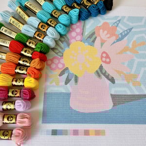 Image of Nancy’s Posy Needlepoint Kit