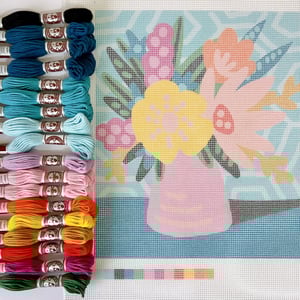 Image of Nancy’s Posy Needlepoint Kit