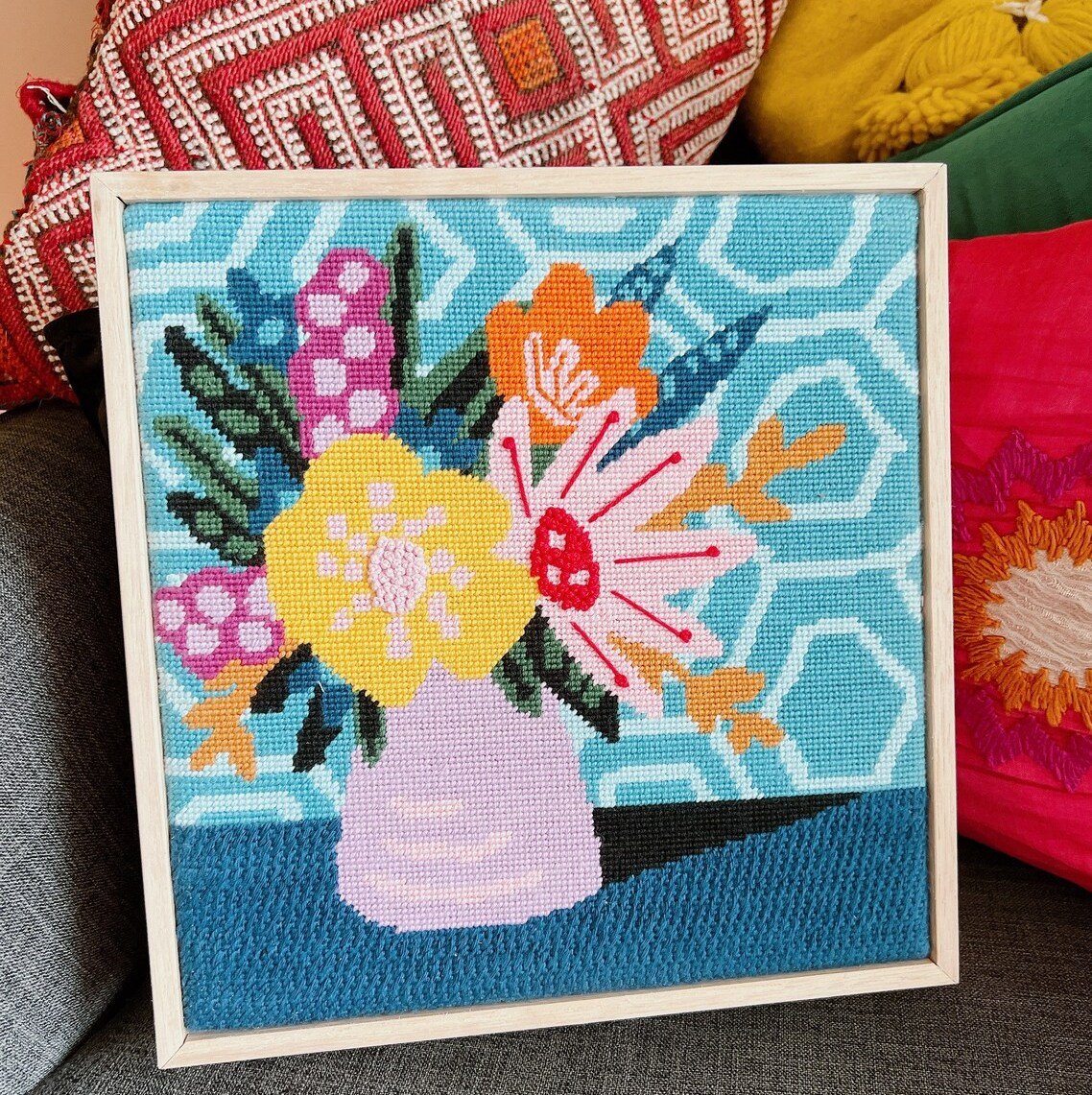 Image of Nancy’s Posy Needlepoint Kit