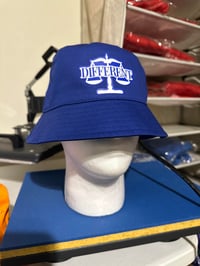 Image 4 of "DIFFERENT"⚖️ Bucket Hats ORANGE/ BLUE