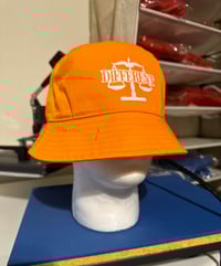 Image 2 of "DIFFERENT"⚖️ Bucket Hats ORANGE/ BLUE