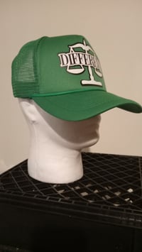 Image 4 of DIFFERENT⚖️ Trucker Hats Pink/Green & White/Green/Black
