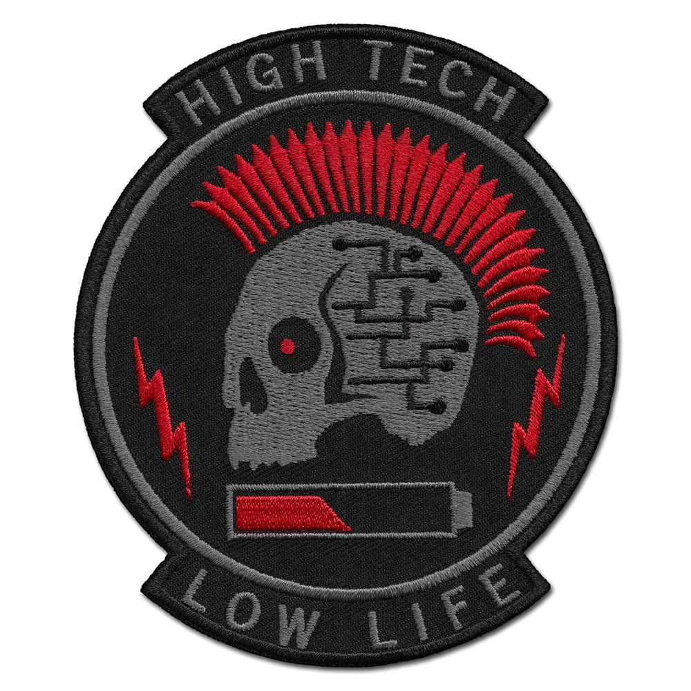 Image of High Tech Low Life Patch