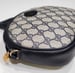Image of Vtg Gucci Blue Monogram Crossbody Bag 
