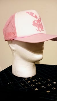 Image 2 of Pink Playboy Bunny "DIFFERENT"⚖️ Trucker Hat