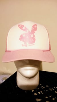 Image 1 of Pink Playboy Bunny "DIFFERENT"⚖️ Trucker Hat