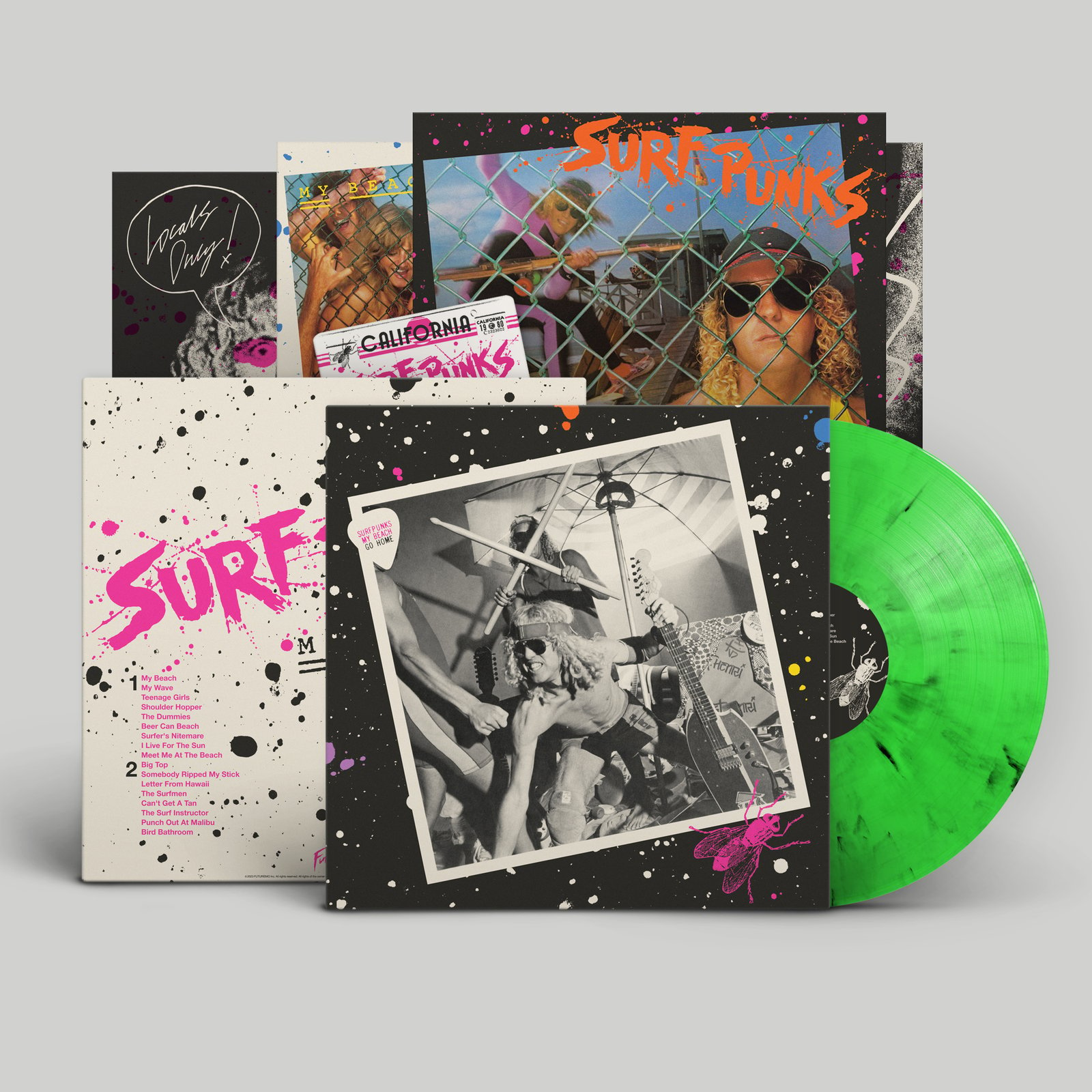 h4>SURF PUNKS</h4><h5> My Beach LP</h5><h6>Kook Juice Vinyl</h6 