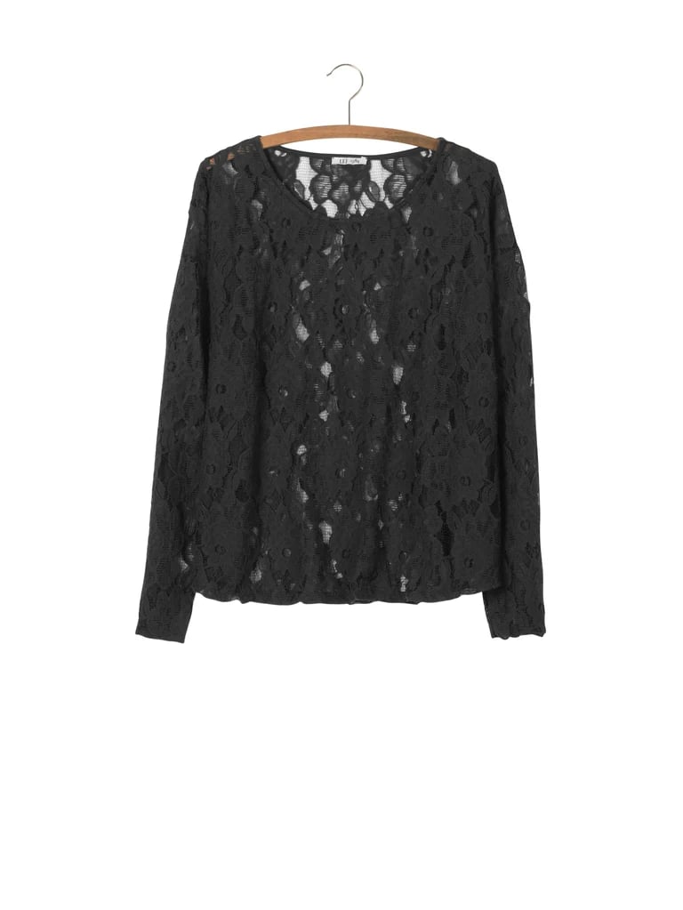 Image of Top dentelle ALDA Noir 120€ -60%