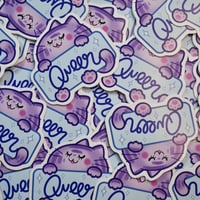 Image 4 of Queer Cat - Eco Friendly Die Cut Sticker