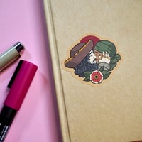 Image 5 of Old School Flash Tattoo - Queer Pirates - A6 Recycled Paper Sticker Sheet